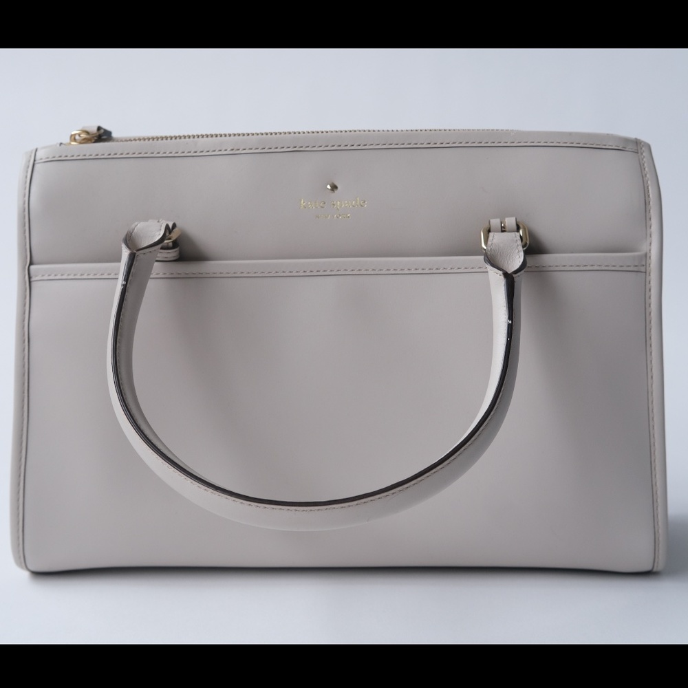 Grey Kate Spade Tote Bag